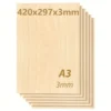 A3 Basswood Plywood Sheets - DOFIKI