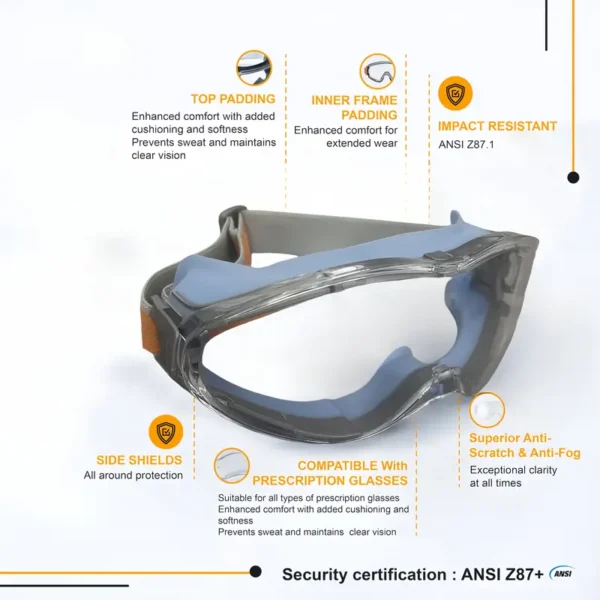 Sky Protection Safety Goggles