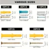 270pcs Drywall Anchor and Screw Set