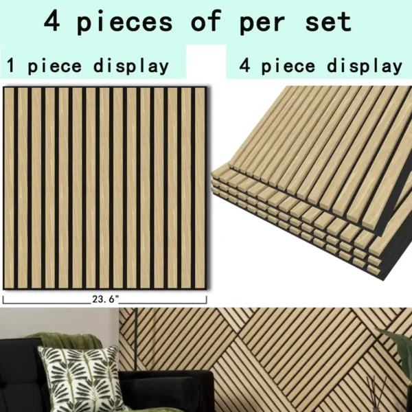 59.94cm Wooden Soundproofing Boards