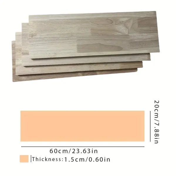 1pc Solid Wood Panel - Durable & Versatile