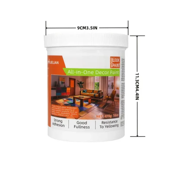 White Home Paint Wood Varnish - 475g