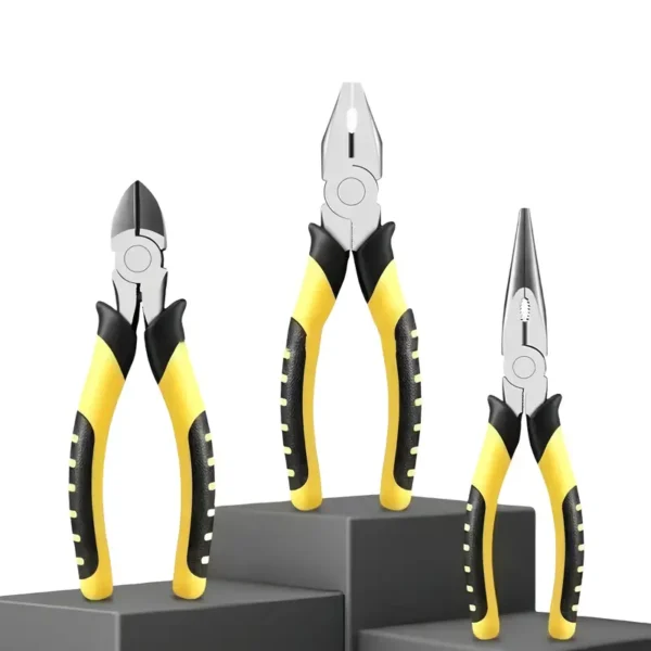 3pcs Pliers Set for Reliable Repairs
