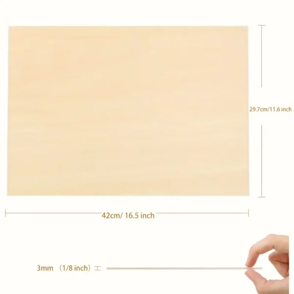A3 Basswood Plywood Sheets - DOFIKI