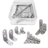 34pcs Heavy-Duty L-Shaped Brackets